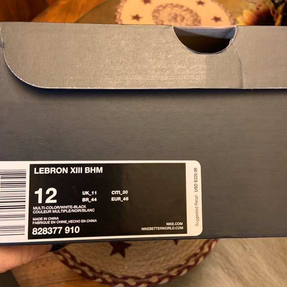 Authentic Nike Labron BHM X111 - Picture 5 of 5
